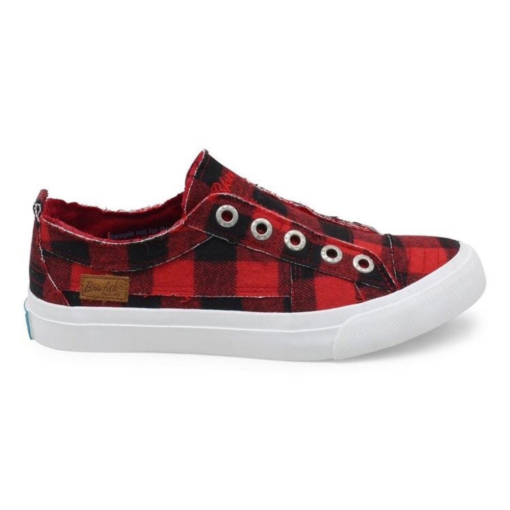 NWB Buffalo plaid Blowfish Play Canvas - ONE left! - Picture 3 of 4